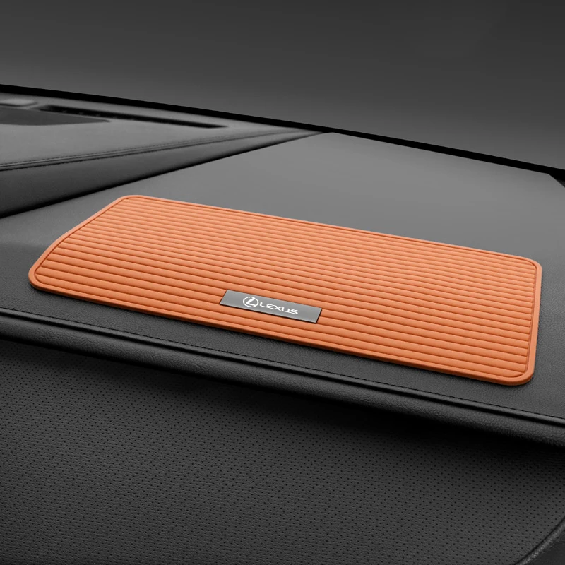 لكزس ES NX RX سيليكون سيارة عدم الانزلاق داش حصيرة لوحة القيادة لوحة لاصقة حامل مكافحة زلة حصيرة الهاتف وسادة واقية اكسسوارات السيارات #3