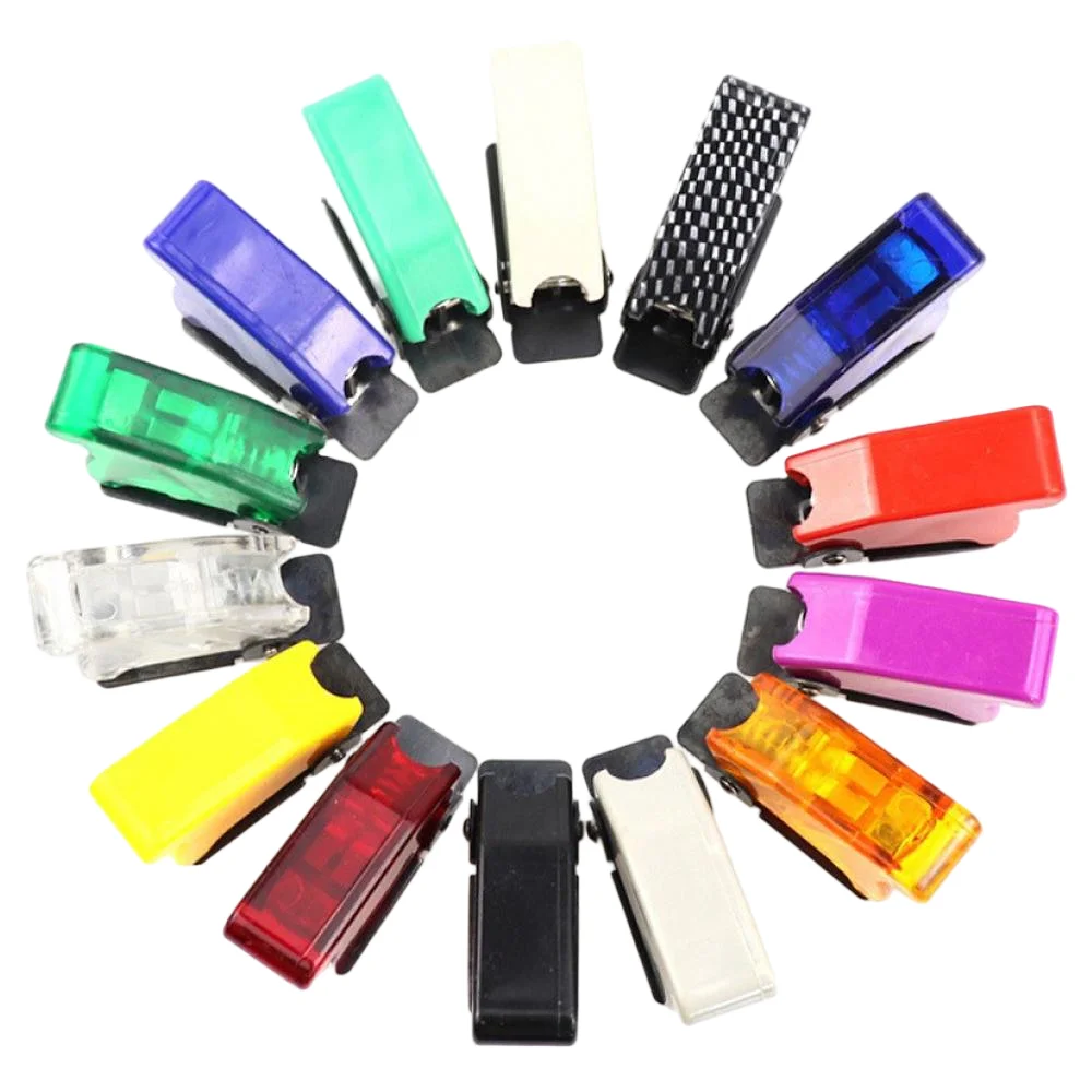 

5PCS 12mm Waterproof and Anti-mis-touch Toggle Switch Cover Auto Car Boat Truck Illuminated Led Toggle Switch Flip Up Cover