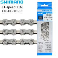 SHIMANO CN-HG601 11 Speed MTB Road Bike Chain 11v 116L Super Narrow Chain for DEORE XT M8000 M7000 Bicycle Parts