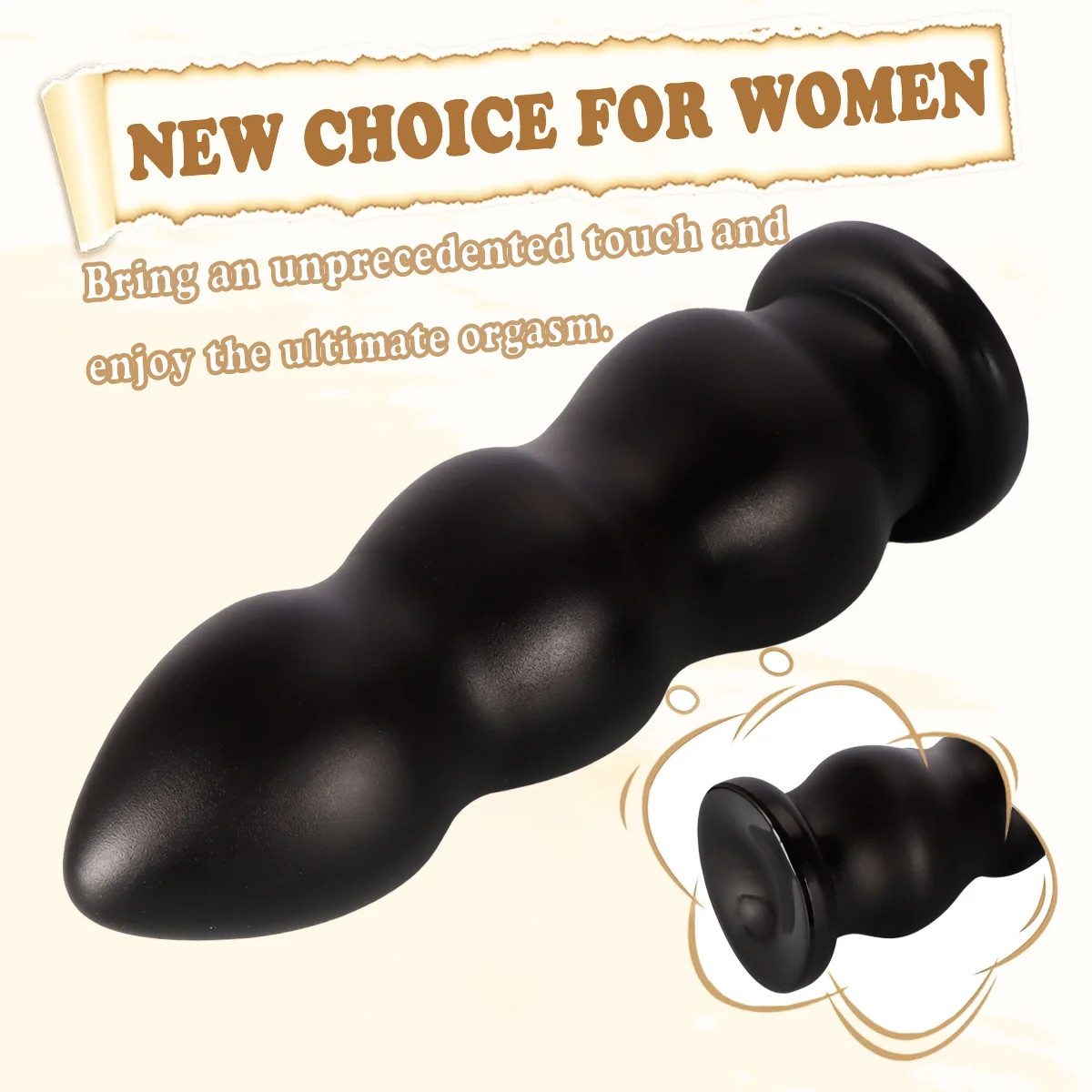 Huge Anal Beads Suction Cup Large Butt Plug Fisting Anal Toys Prostate Massager Anal Dilator Trainer Bdsm Sex Toys For Men Women