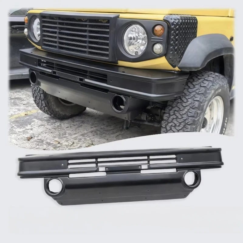 Retro Style Front & Rear Bumper Kit for Jimny JB64 JB74, 3-Door & 5-Door, ABS Material Vintage Bumper Protector Set