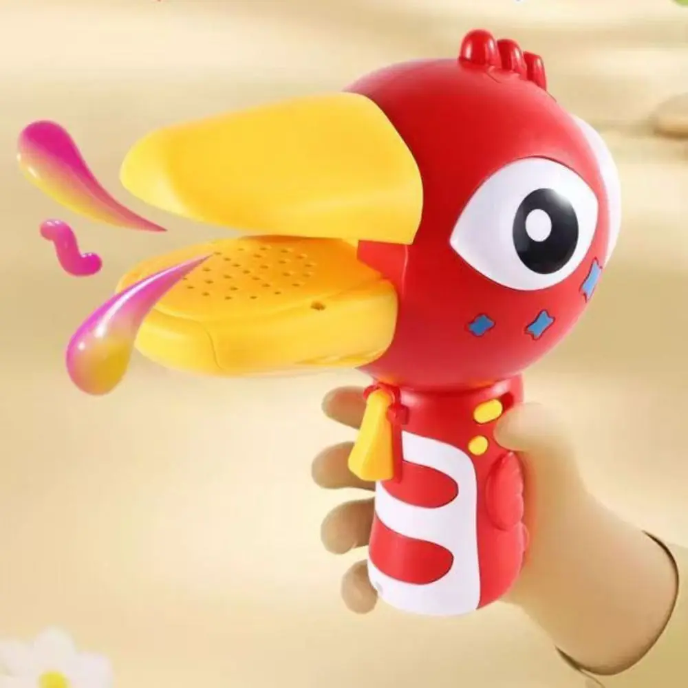 

Plastics Big Mouth Bird Loudspeaker Can Talk Recording Cartoon Bird Changer Sound Toys Pronunciation Training Electric