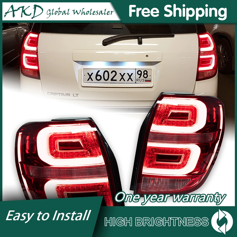 Taillight Suitable For Captiva 2008-2019 Taillight LED  Rear Stop Lamp Brake Signal DRL Reverse Automotive Chevrolet Accessories