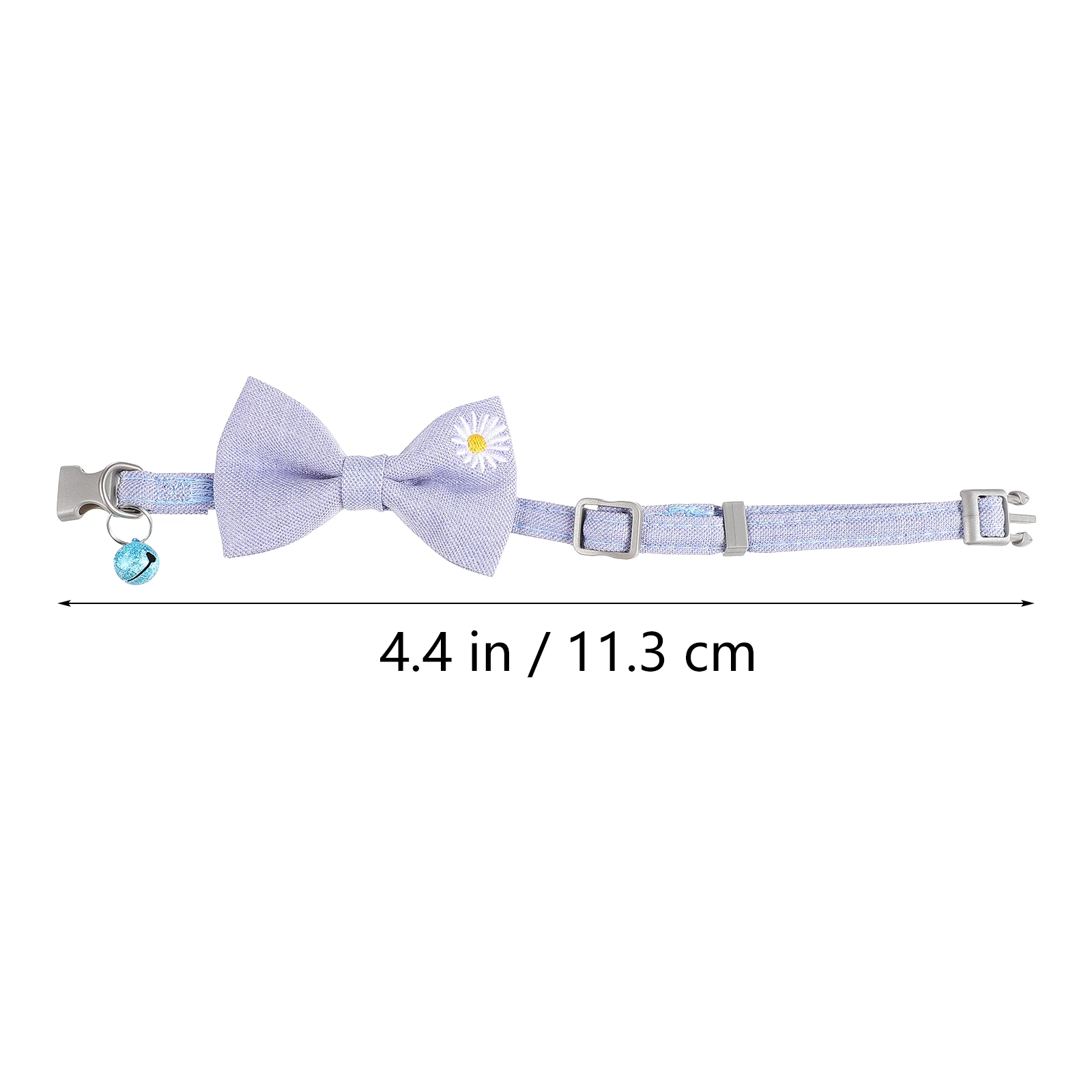 

Adjustable Cat Tie Pet Collar Bell Kitten Necktie Bell Small Pets Supplies Cat Collar Safe Chain Lovely Fashion