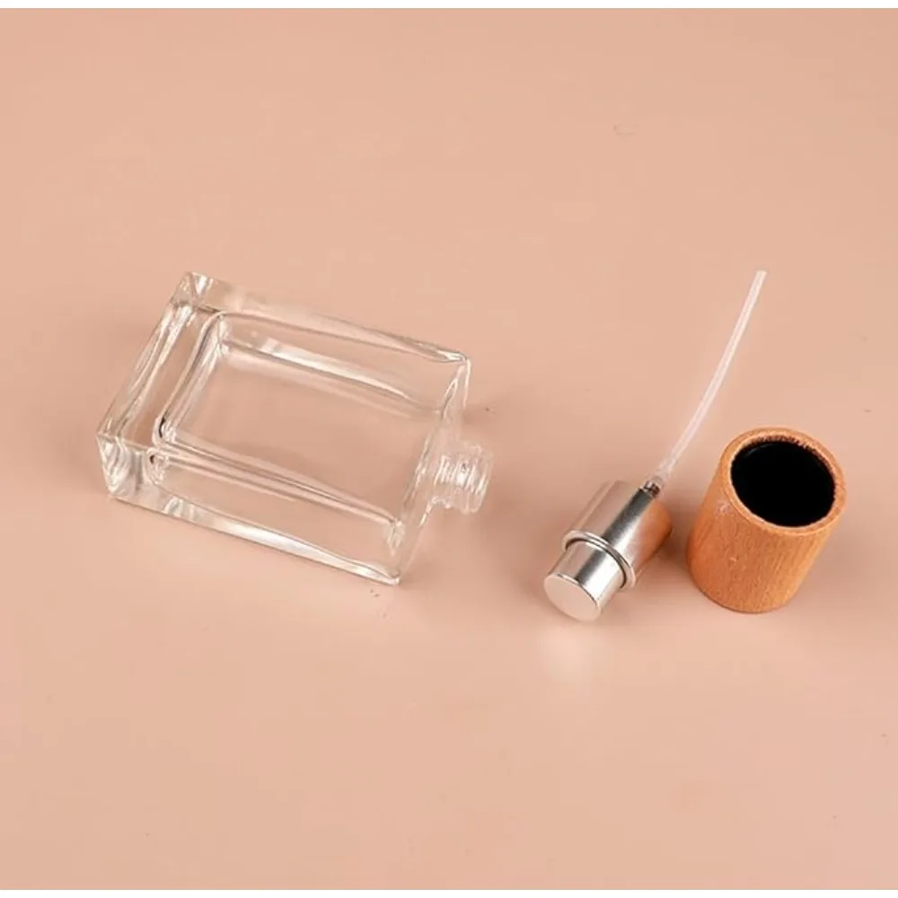 10 Stück 10ml Reise-Leerglasflaschen für Parfüm-Sprays, Nachfüllbare Duftzerstäuber, Tragbare Taschenparfümbehälter, Spender – Detail 9