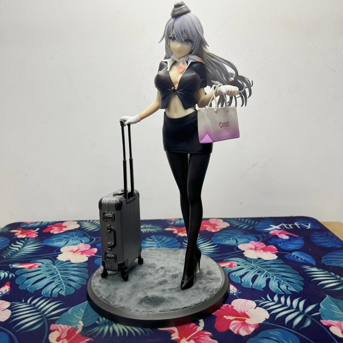 24cm Otherwhere Awahara Shiori Stewardess Hentai Anime Girl Figure Shiori Kurihara Sexy Action Figure Adult Collectible Doll Toy