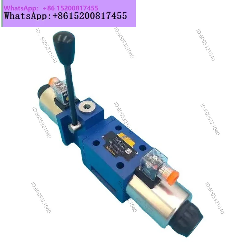 1PCS      Hydraulic valve 4WEMM6/10 flashlight integrated solenoid manual directional valve