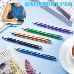 5PCS Funny Pen Set,Metal Ballpoint Pen with Funny Quotes Ridiculously Motivational Pen Set,Learning Gifts Supplies for Friends