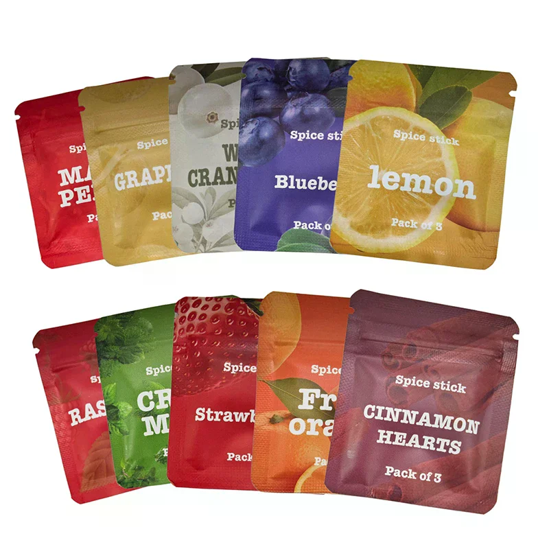3pcs/bag Multi-scents Aromatherapy Cotton Core Changeable Decompression Filter Breathing Resistance Relieve Anxiety Accessories