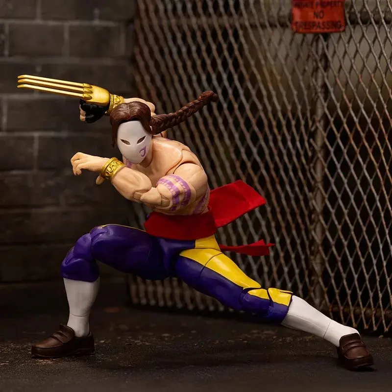 أنيمي تمثال جادا ستريت فايتر بالروغ فيغا عمل دمية النهائي تشالينجيرا فيغا بولي كلوريد الفينيل نموذج تمثال جمع اللعب الهدايا #4