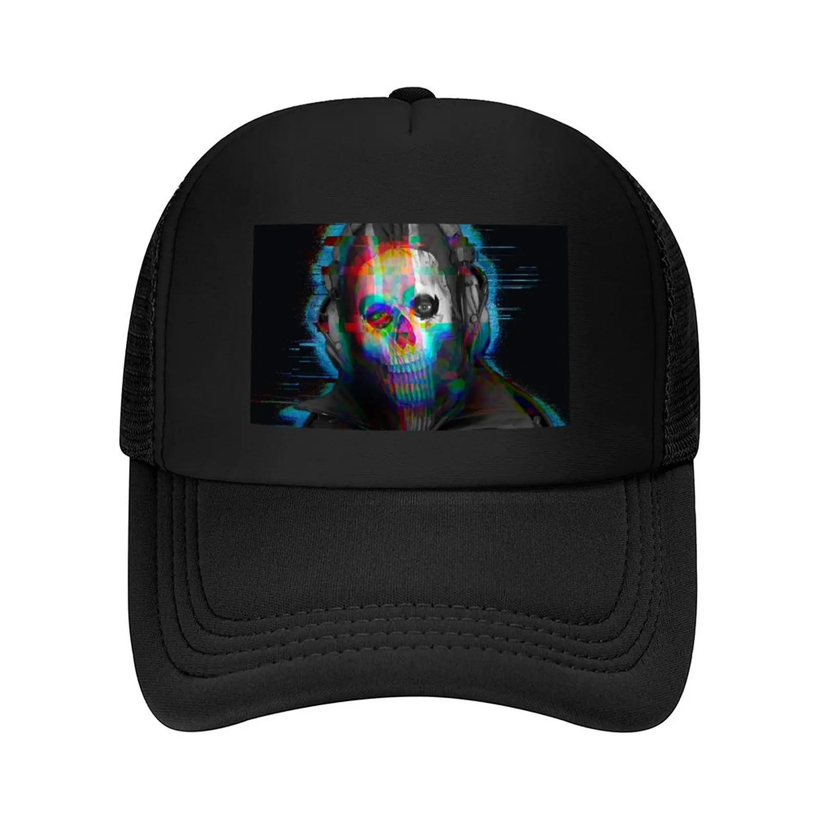 

ghost glitch Baseball Cap Golf Wear Funny hats Hat Man Luxury Bobble Hat Girl Men's