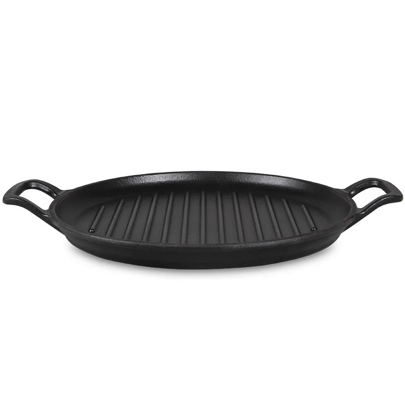 

Thickened, iron roasting pan 26cm roast meat, frying pan, steak, iron