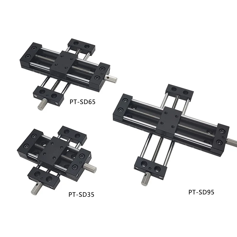 Manual XY Two-Dimensional Combination Linear Stage , Stretching Table With Locking