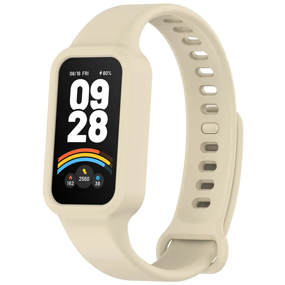 حزام سيليكون لـ Xiaomi Smart Band 9 سوار معصم نشط لملحقات Redmi Band 3 Correa