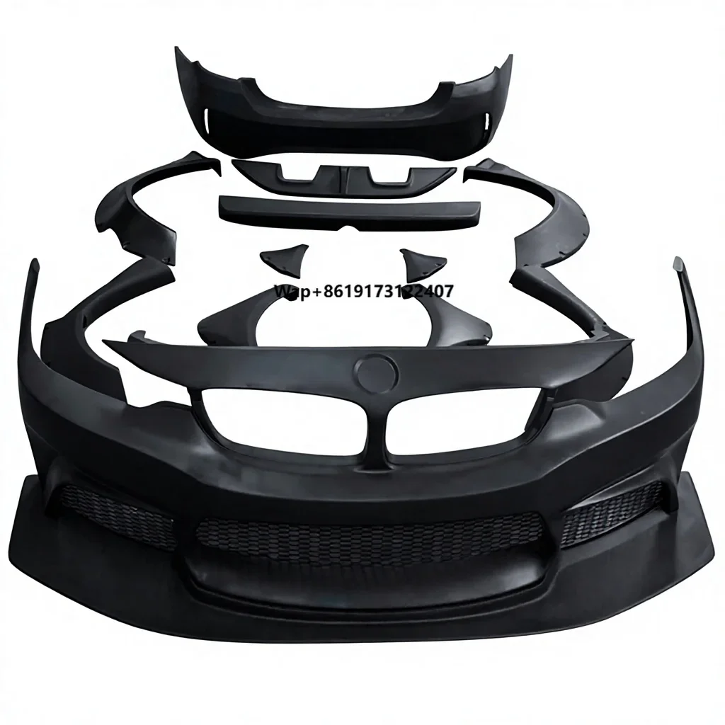 Fiber Glass Body Kit for 2014 for 4 Series F32 F33 F36 LB Style Front Bumper with Black Primer No Modifications Needed