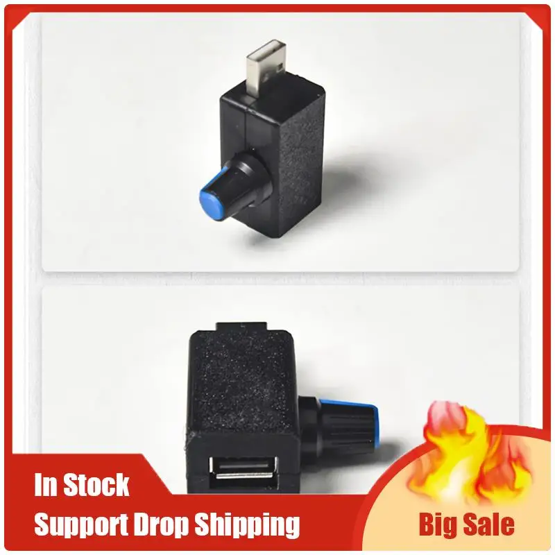 Лучшие предложения 5 В USB-контроллер скорости вентилятора Модуль регулирования напряжения Контроллер скорости двигателя Интерфейс USB-A DIY Переключатель управления радиатором