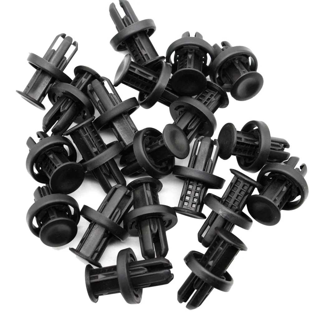 100Pcs Clips Retainer Fastener Screws Mountings Nut Clamp 91505-TM8-003 for