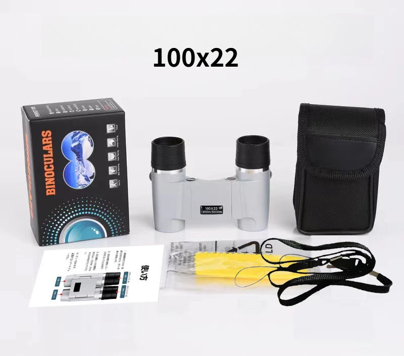 Pro-Grade High-Power Auto-Focus Mini Binoculars: Portable Precision for Adult Outdoor & Professional Use