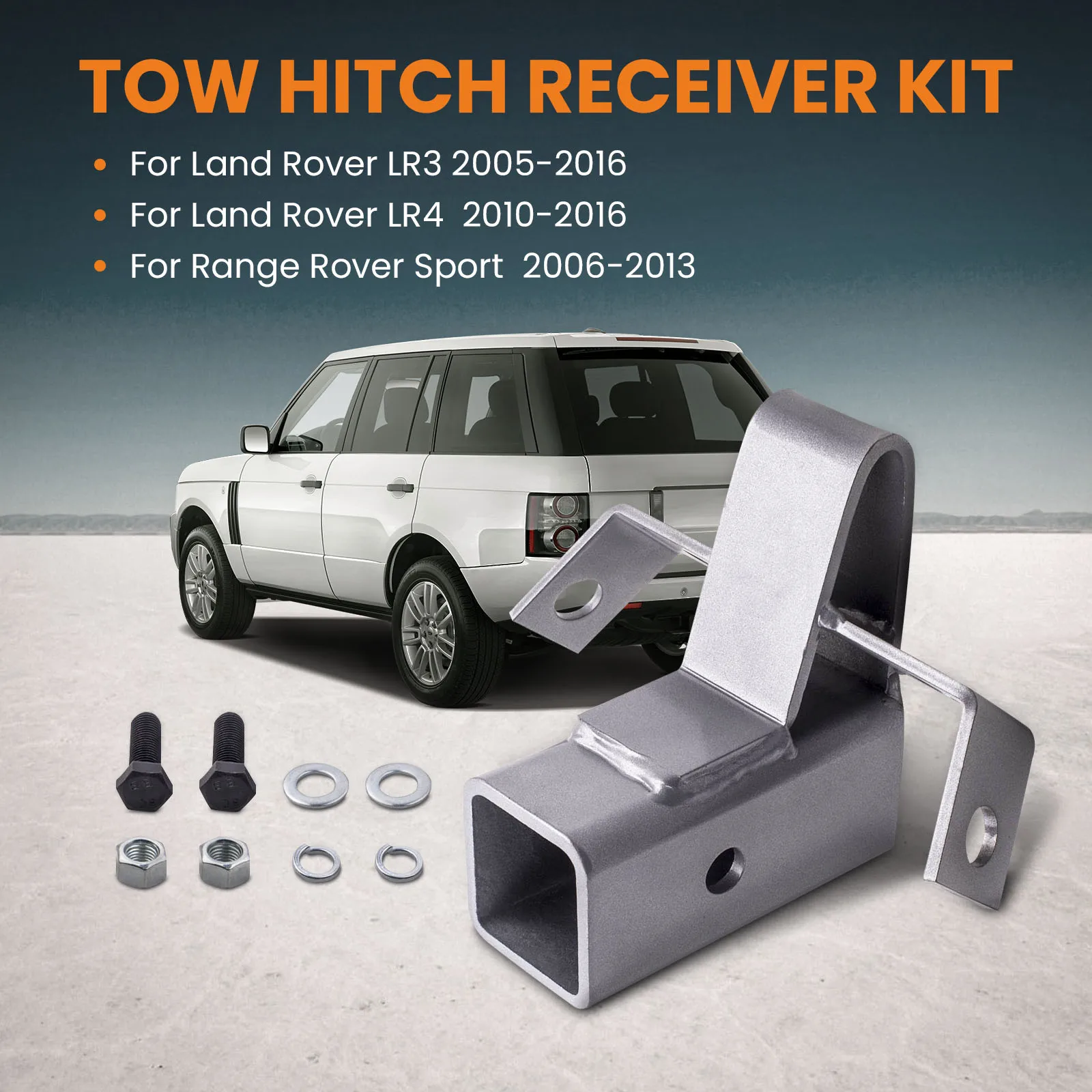 Towing Tow Bar Hitch Receiver For Range Rover Sport 2006 2007 2008 2009 2010-13 for  LR3 LR4 & Range Rover Sport for LR040248