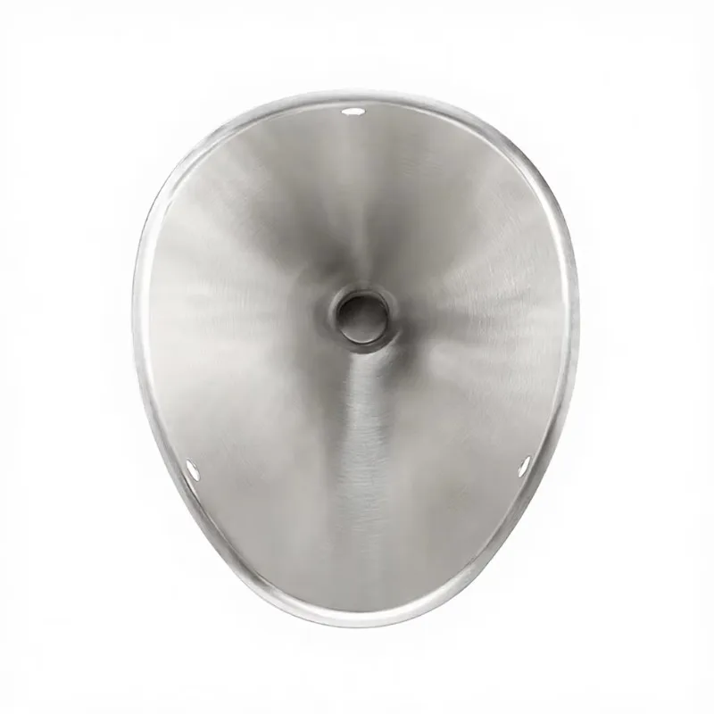 Anti odor stainless steel toilet liner accessories, non-standard stretching and stamping