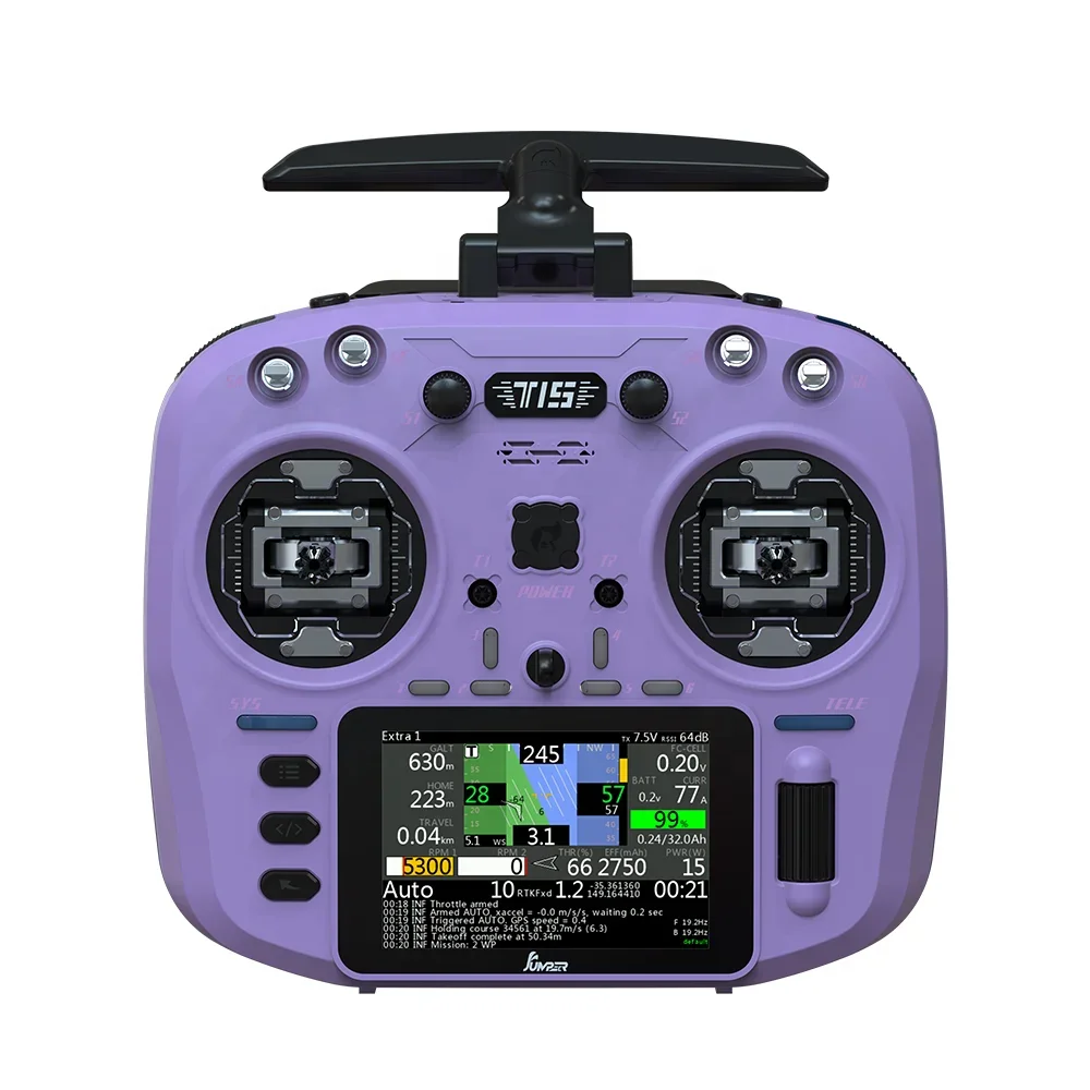 Jumper T15 Hall Sensor Color Screen FPV Radio Controller EDGETX/ELRS for Long Rang RC