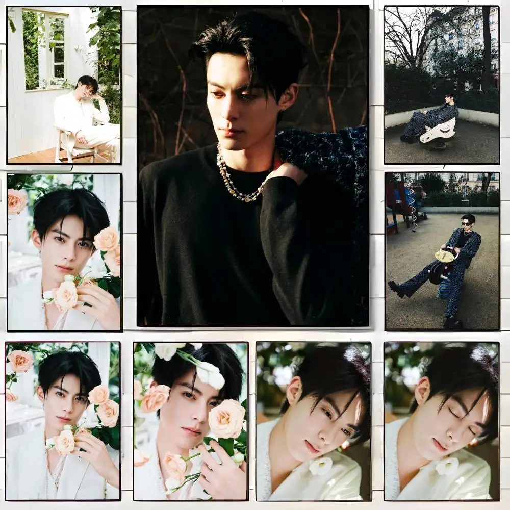 Actor Dylan Wang Poster HD Self-Adhesive Wall Decals For Living Room & Bedroom Home Decor Gift