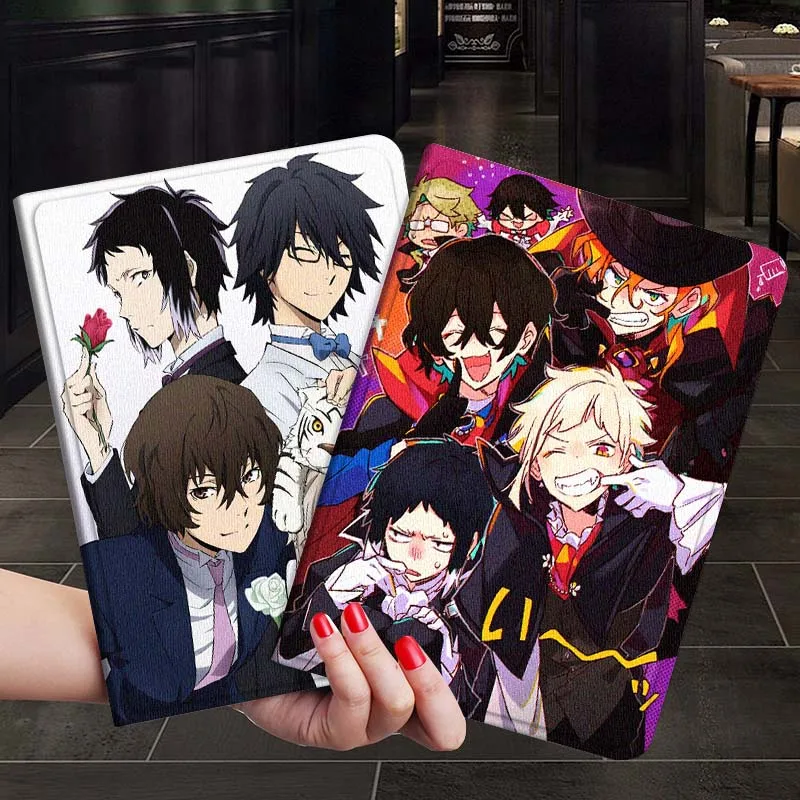 

B-Bungos S-Strays D-Dogs Tablet Case For Samsung Galaxy Tab S7 S8 S9 S10 FE Plus 12.4 13.1 Inch