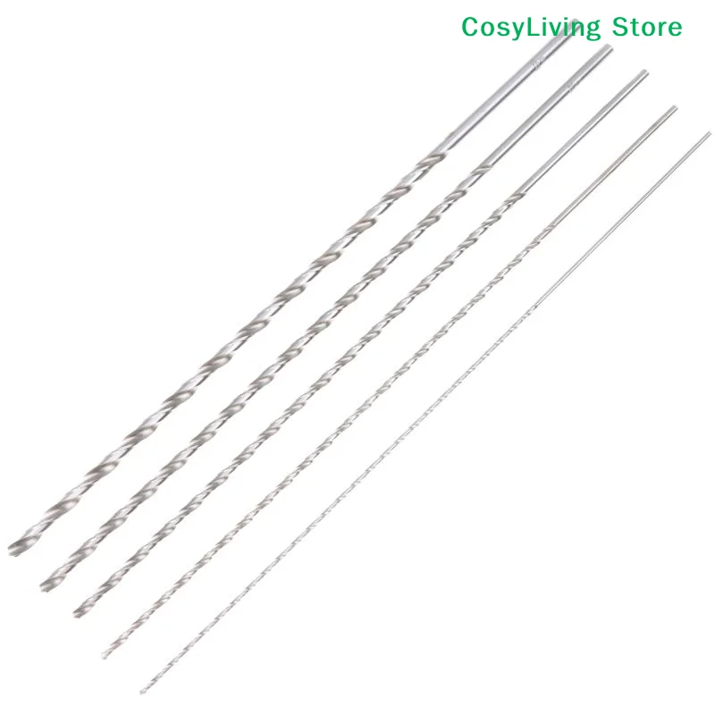 [CL]2mm/3mm/4mm/5mm/6mm Extra Long HSS Drilling Straight Shank Drill Bits Parts Cutter Drilling Kit For Wood Steel Metal Alloy