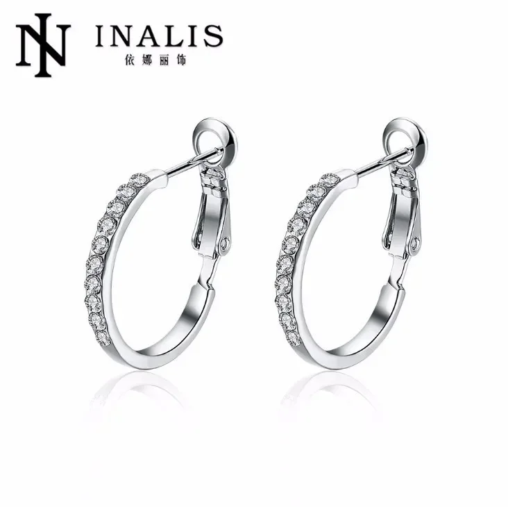 New Time-limited Earrings Wholesale Women Fashion Jewelry 925 Crystal from Austrian Water Droplets Design Diy