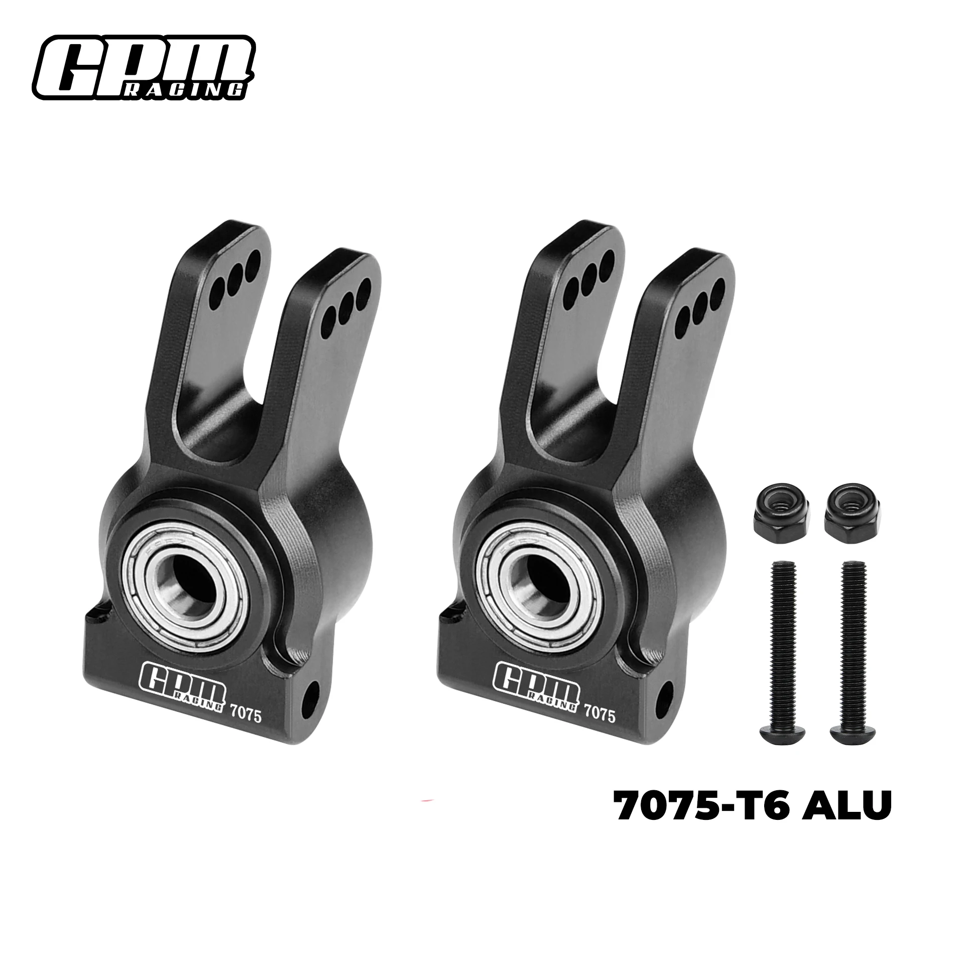 GPM Alloy 7075 Achternaafset (Grotere Binnenlagers) Voor LOSI 1/10 Lasernut Tenacity Ultra 4 / Tenacity DB Pro