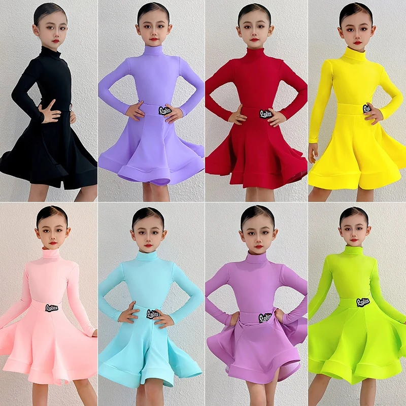 latin-dance-dress-for-competition-girls-performance-stage-outfit-long-sleeve-dance-suit-professional-latin-dancewear-red-vbh2099