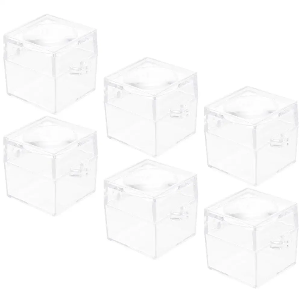

6 Pcs Insect Observation Box Magnifier Container Bug Viewer Transparent Cage Magnifying Child