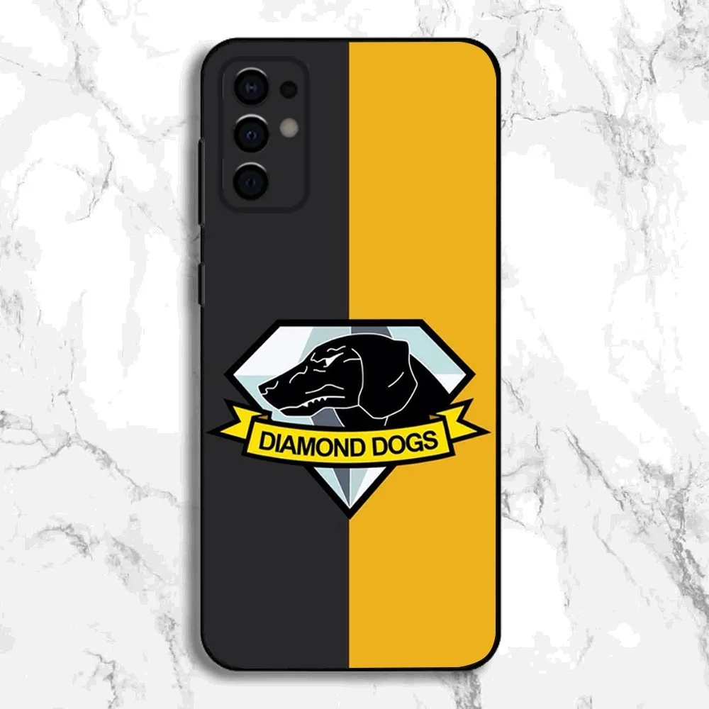 M-Metal Gear S-Solid Game Phone Case For Samsung S24,S21,S22,S23,S30,Ultra,S20,Plus,Fe,Lite,Note,10,9,5G Black Soft Cover