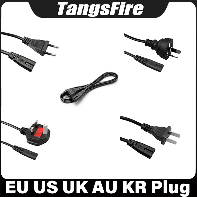 

EU US UK AU KR Plug 100V-240V AC Charging Cord Universal Power Cable For Samsung PC Monitor Battery Charger Sony LG TV Radio