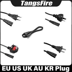 EU US UK AU KR Plug 100V-240V AC Charging Cord Universal Power Cable For Samsung PC Monitor Battery Charger Sony LG TV Radio