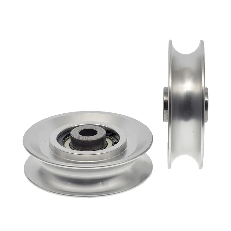 1Pc 10*73*19.5 Aluminium Geleidewiel R7.5 Boog 15Mm Rupswiel R2.5 Accessoire Katrol