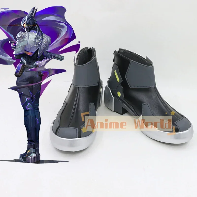 

Valorant Vyse Cosplay Shoes Halloween Carnival Christmas