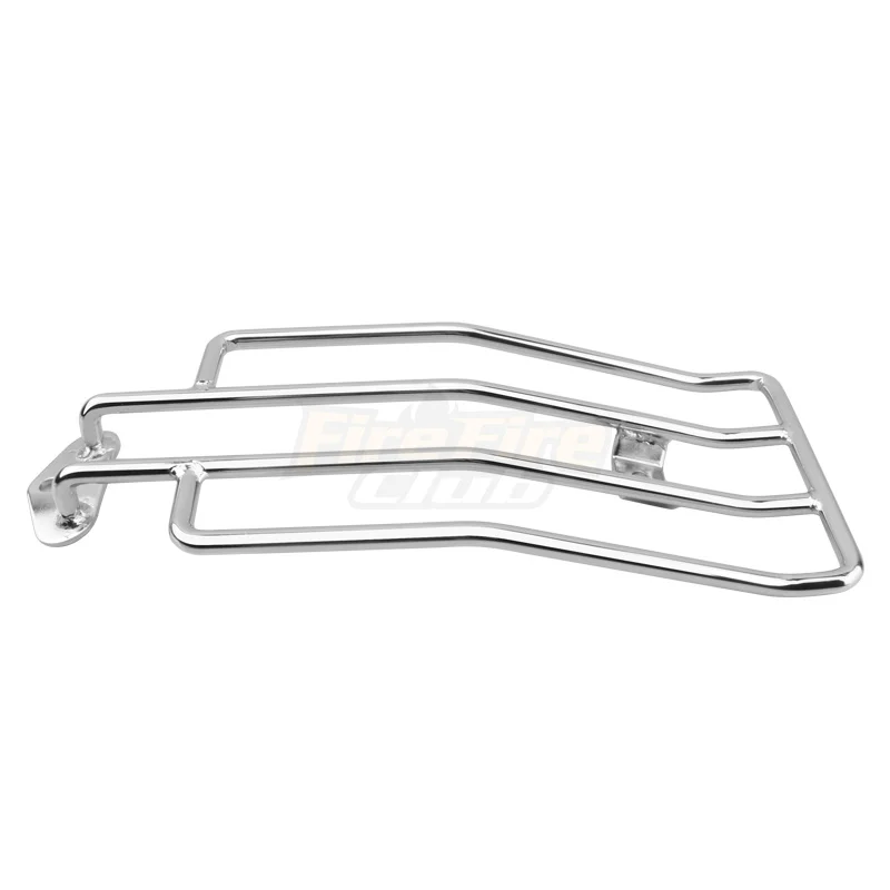 Motorcycle Rear Solo Seat Rear Fender Luggage Rack Chrome For Harley Sportster Iron XL883 XL1200 X48 Custom Roadster