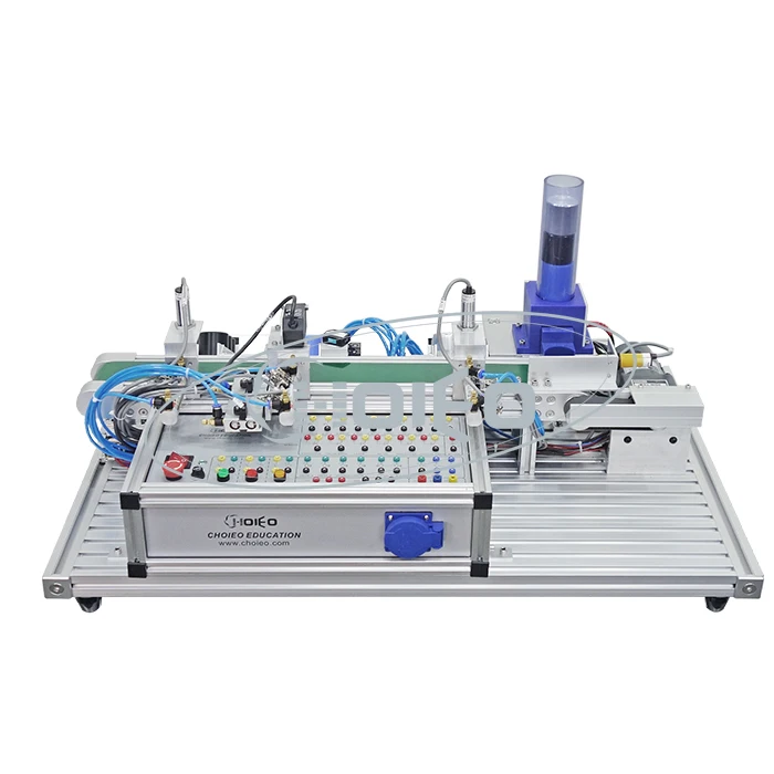 CAG-111 Comprehensive 3-Station Factory Automation Training System Educational Equipment for Mechatronics