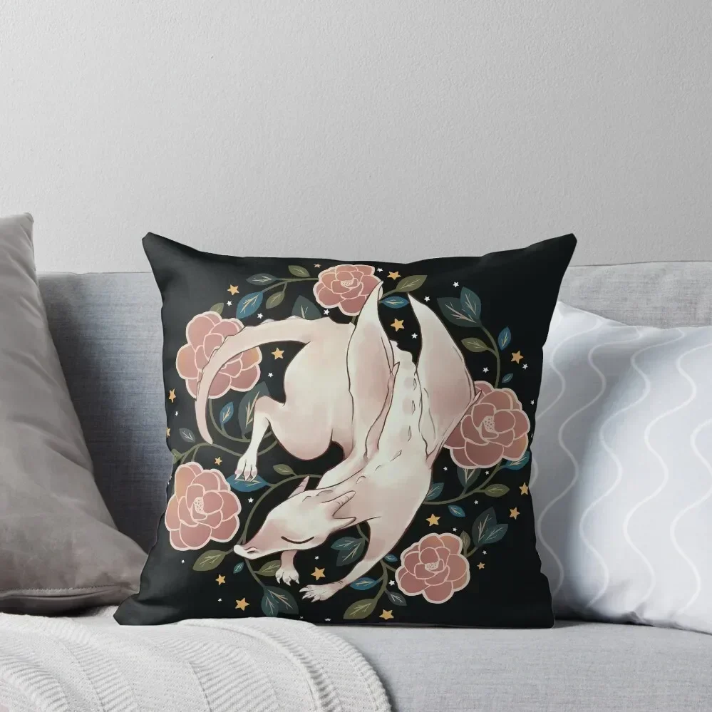 

White dragon Throw Pillow Cushion Child Pillowcases Bed Cushions Christmas Pillow Covers Decorative Cushion pillow