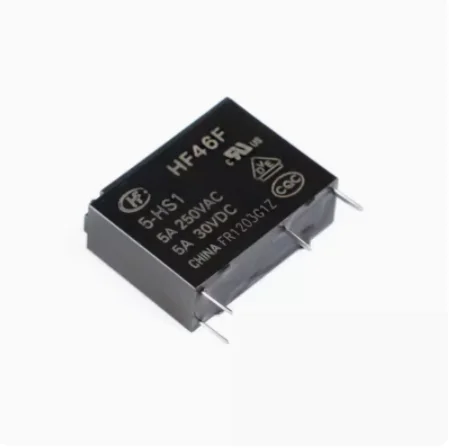 1PCS Relay HF46F- 005 012 024-HS1 5V 12V 24V 1 set normally open 5A 4 pins