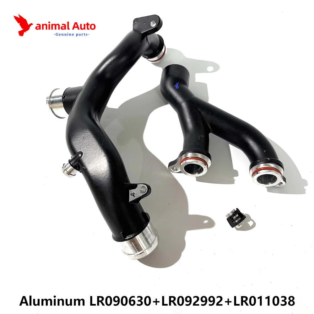3,0 V6 5,0 V8 S/C Motor Verbesserte Metall Kühlmittel Crossover Rohr FÜR Jaguar LR DISCOVERY RANGE ROVER SPORT VELAR LR090630 LR092992