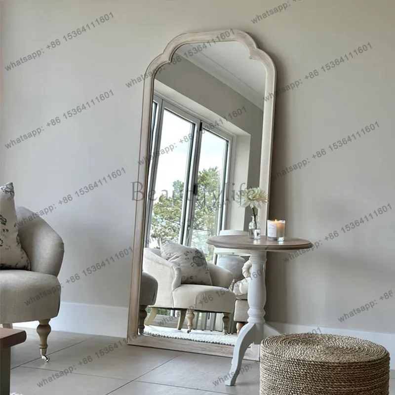 LX American retro full-body mirror home custom cloakroom clothing store fitting mirror