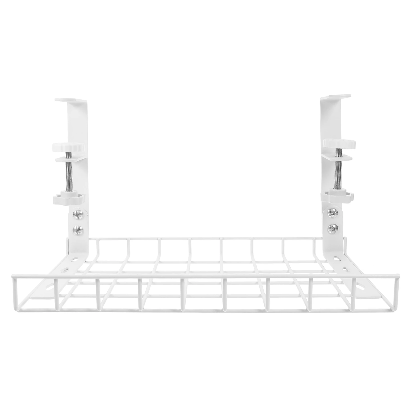 

Multifunctional Management Tray No Drill Large Capacity Wire Basket For Office Cord Storage Under Desk Organizer