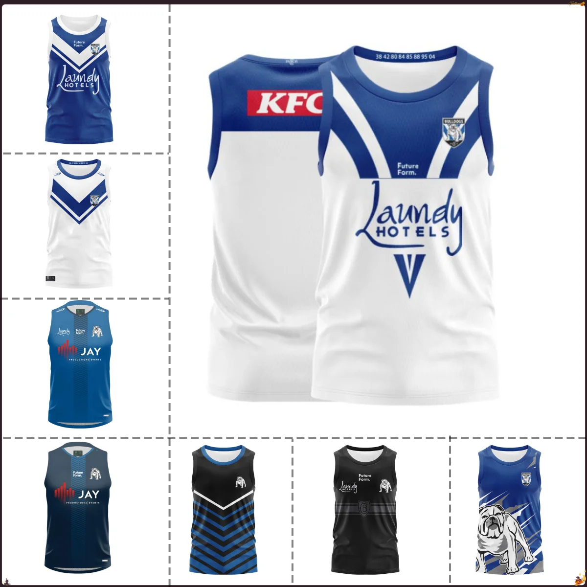 Canterbury Bankstown Bulldogs 2024 Warm Up Singlet