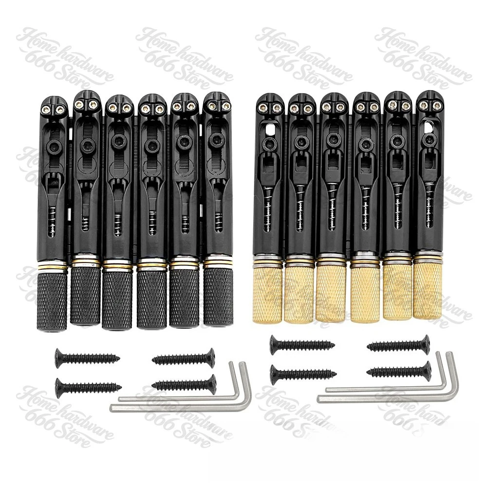 6-string Headless Electric Guitar Under The Horse, Brass Knob Independent Fine-tuning Bridge, Set of Screw Wrench Modifications