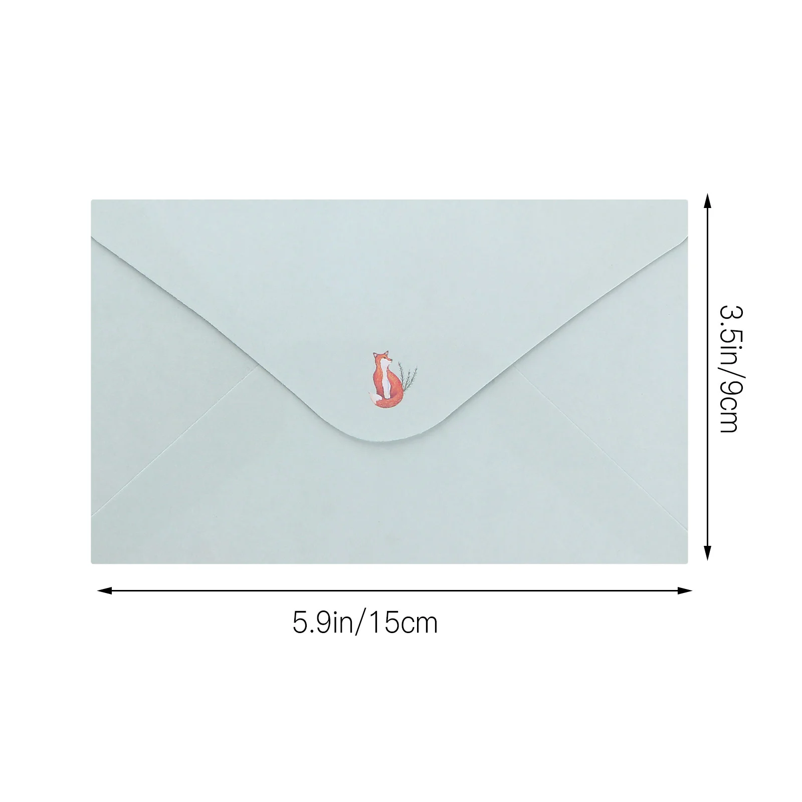 Cartões em branco com papelaria, Envelopes Envelopes, Papel Carta, escrita, contêiner estacionário, escritório, 54 pcs