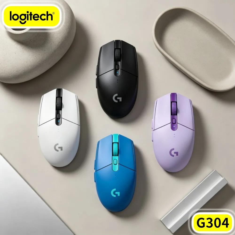 Logitech G304 LIGHTSPEED Wireless Gaming Mouse Anti‑Interference Tech Simple Unbox Use For Entry‑Level Game Consumer