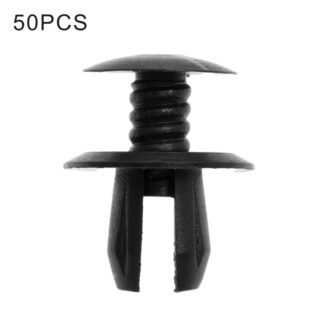 50 Pieces Automobile Fasteners Universal Removable Trim Clips Rivets