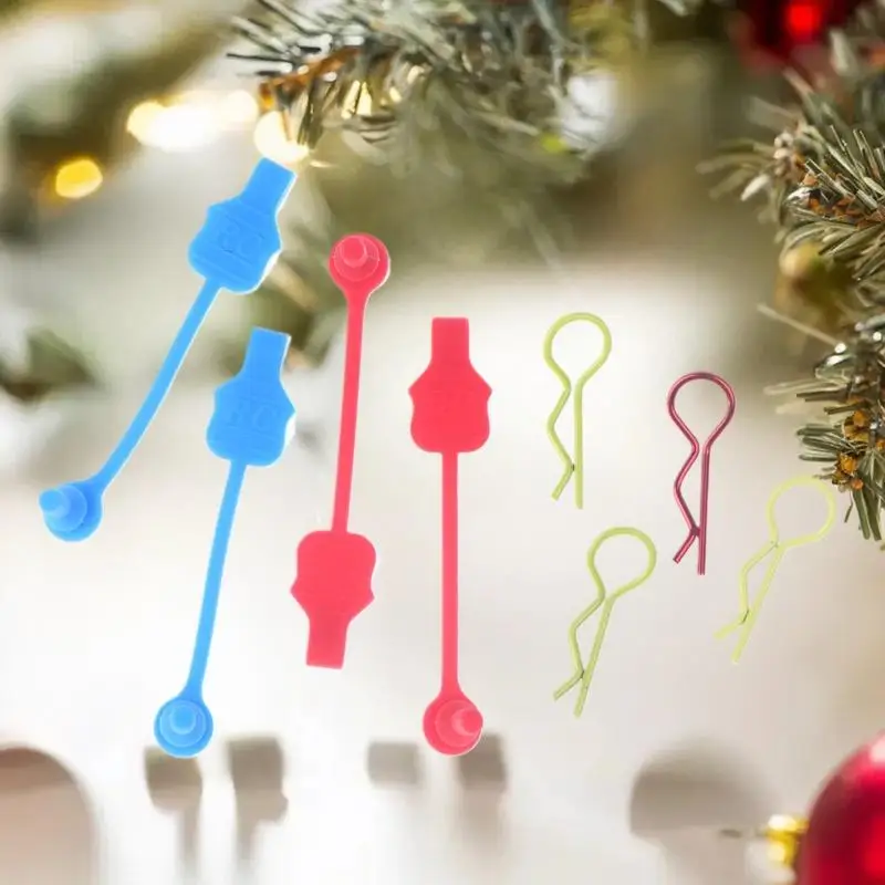 قم بحسن تجربة سيارت RC الخاصة بك مع 4 قطعة من مشابك الجسم المصنوعة من السيليكون لأجزاء ترقية 1/10 1/8 Arrma Granite Kraton 6s #5